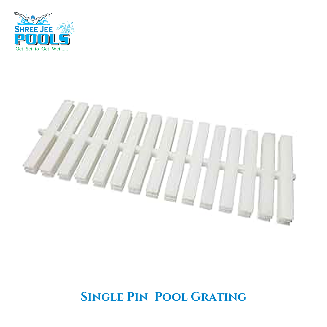Single Pin Multi Colour Swimming Pool Grating